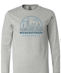 New ISBE large logo LONG SLEEVE tshirt