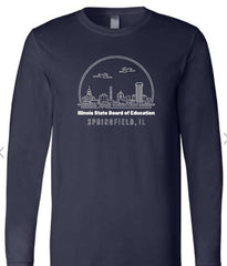 New ISBE large logo LONG SLEEVE tshirt