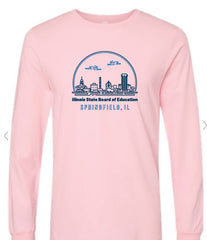 New ISBE large logo LONG SLEEVE tshirt
