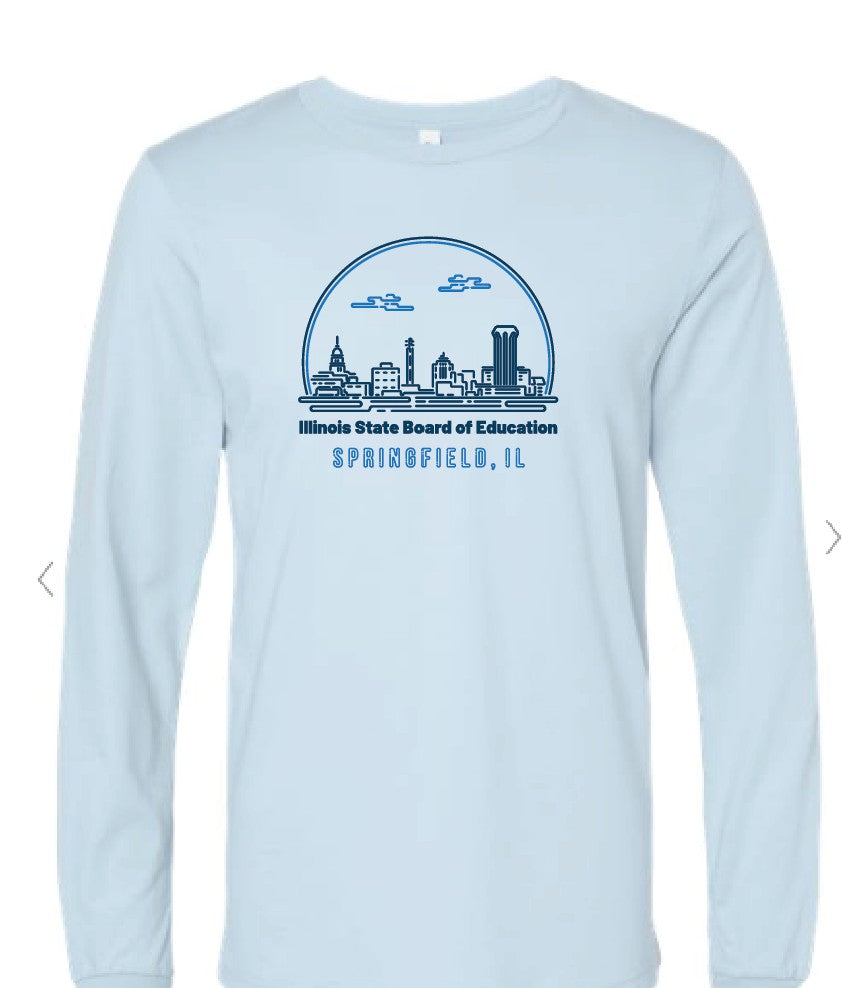 New ISBE large logo LONG SLEEVE tshirt