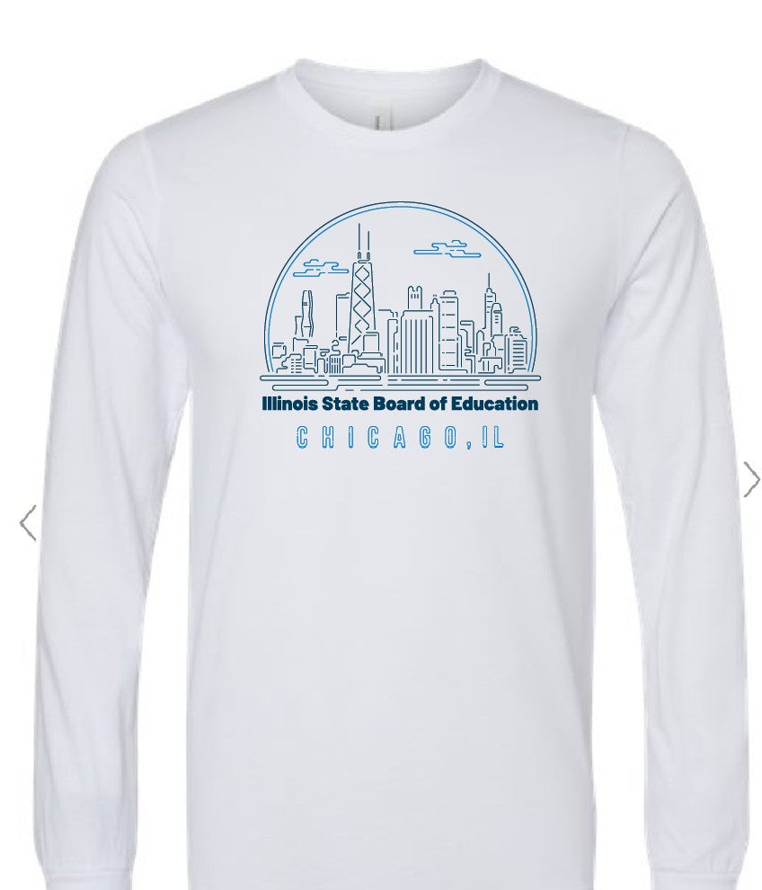 New ISBE large logo LONG SLEEVE tshirt