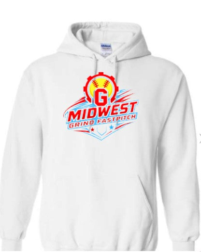 Midwest Grind Design 4 - Gildan Hoodie