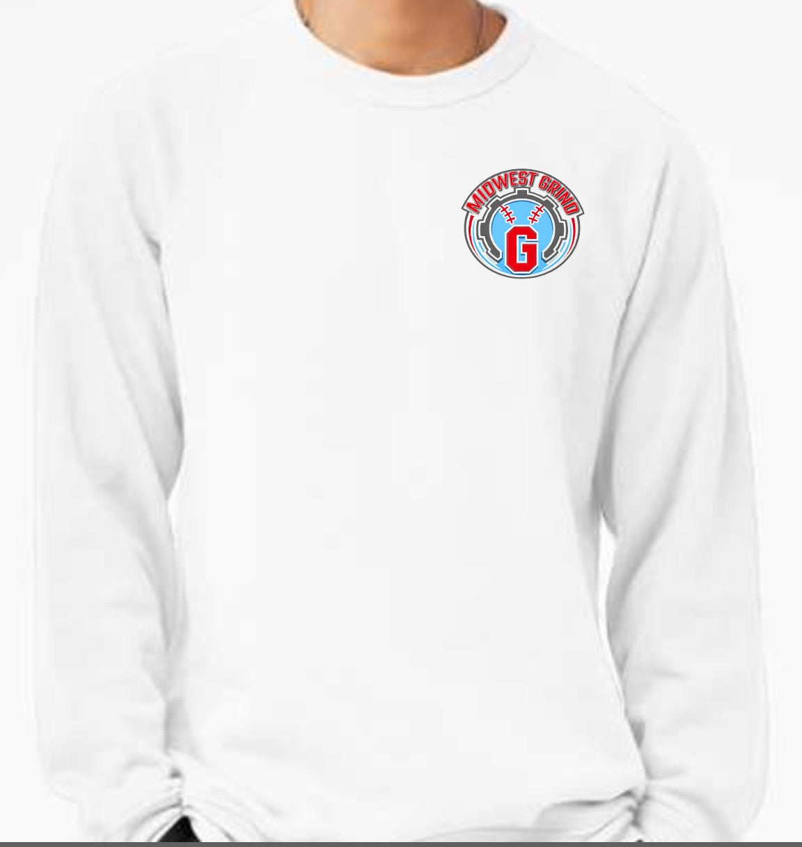 Midwest Grind Design 2 - Crewneck Sweatshirt