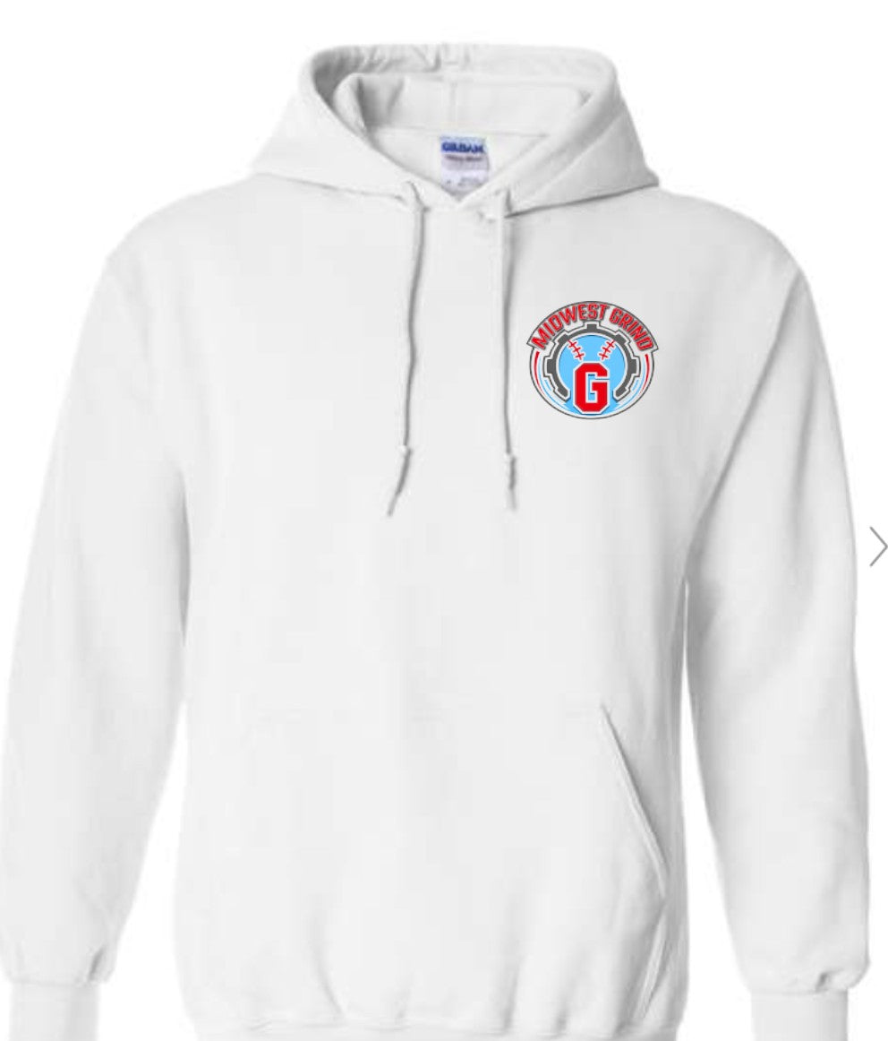 Midwest Grind Design 2 - Gildan Hoodie