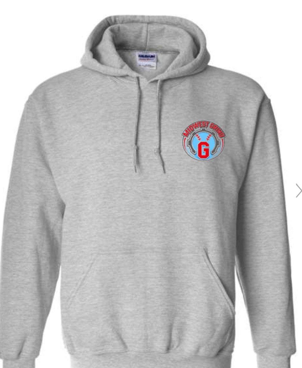 Midwest Grind Design 2 - Gildan Hoodie