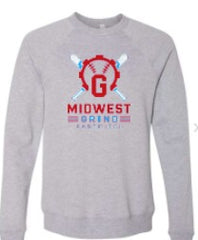 Midwest Grind Design 6 - Crewneck Sweatshirt
