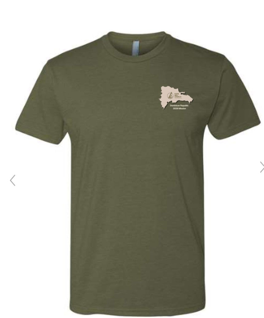 KMCC Mission Trip Tshirt - MILITARY Green