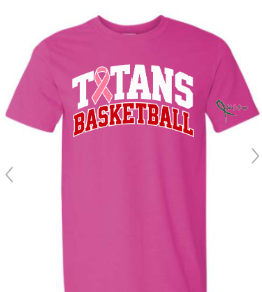 GMS Basketball Pink Out Tshirt