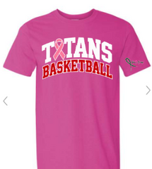 GMS Basketball Pink Out Tshirt