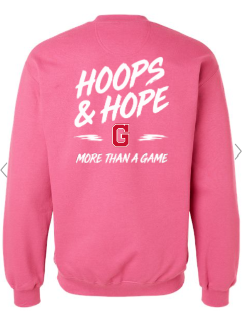 GMS Basketball Pink Out Crewneck