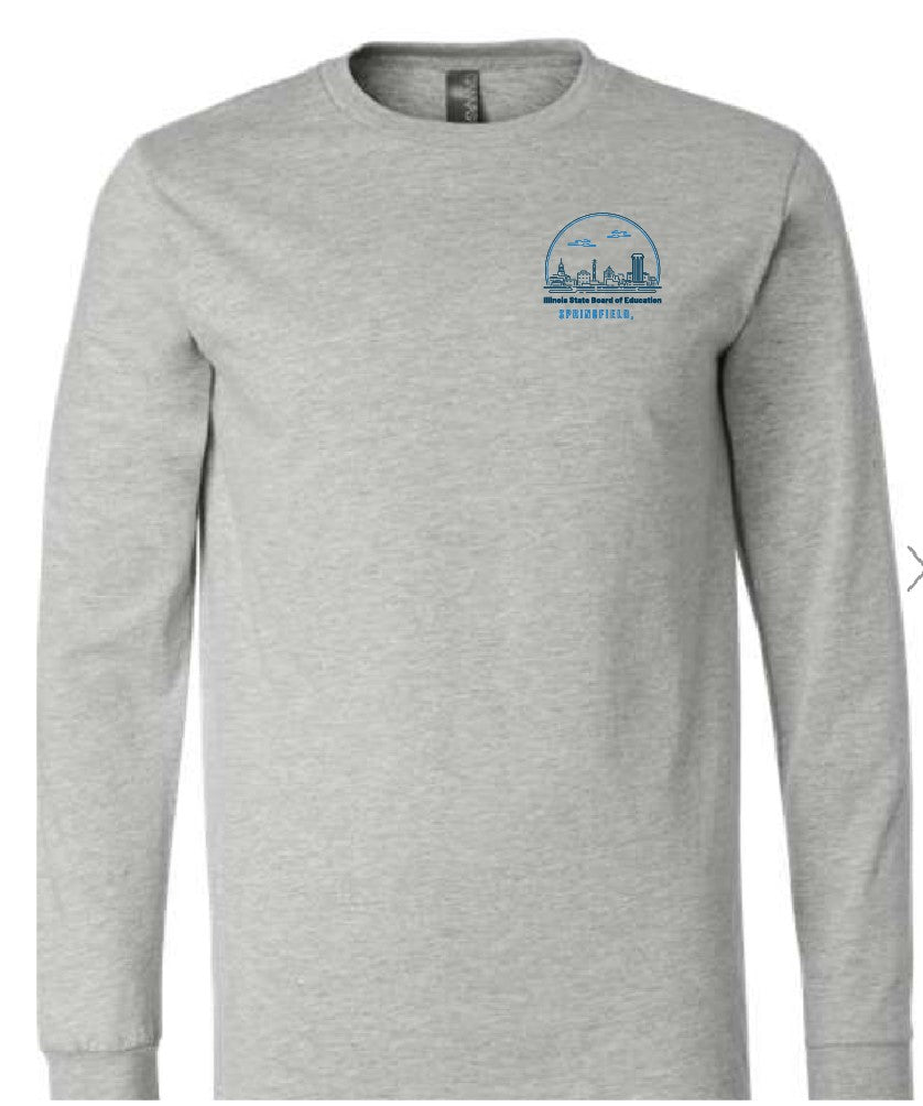 New ISBE pocket logo LONG SLEEVE tshirt