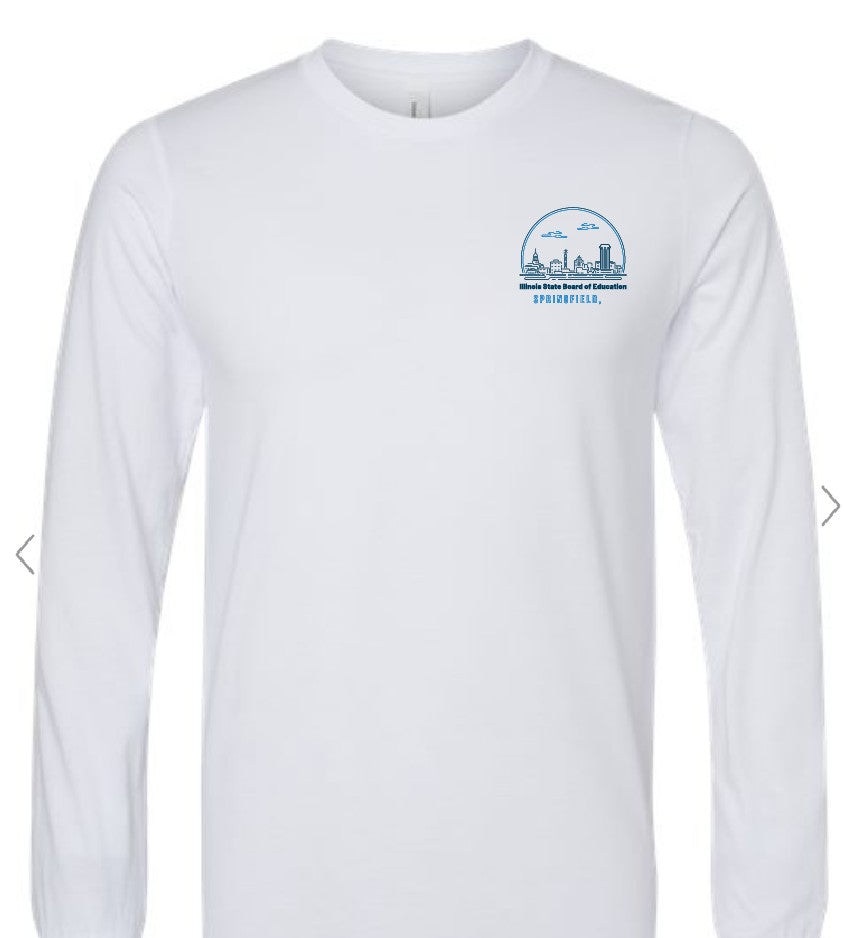 New ISBE pocket logo LONG SLEEVE tshirt