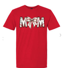 Baseball Mom Bow