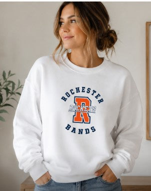Rochester Bands Large logo - Crewneck Sweatshirt
