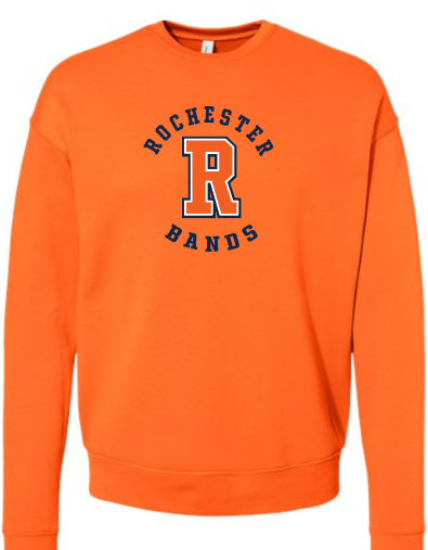 Rochester Bands Large logo - Crewneck Sweatshirt