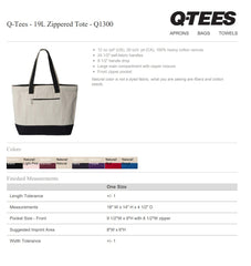 19 L Zipped Bag