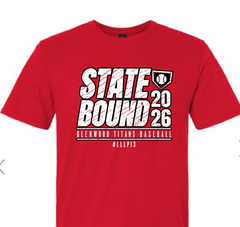 GMS Baseball State Bound - Tshirt