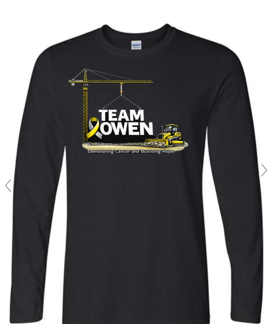 Team Owen Long Sleeve Tshirt