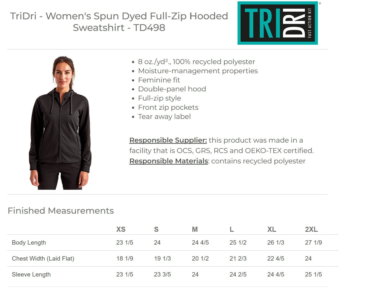 Swim DriFit Zip Up Hoodie