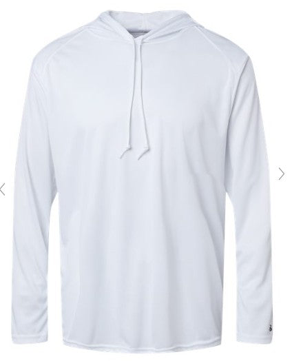BRVS SZN Hooded Dri Fit Long Sleeve Tshirt