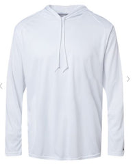 BRVS SZN Hooded Dri Fit Long Sleeve Tshirt
