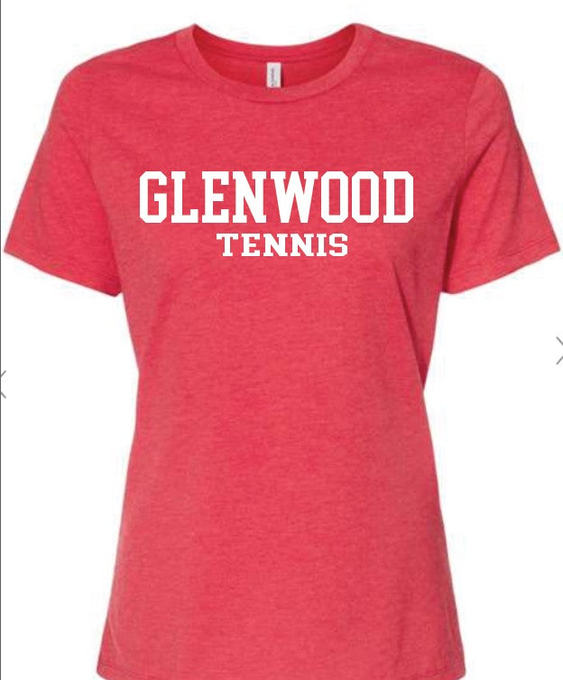 GHS Tennis Logo 6- WOMEN'S Fit