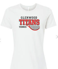 GHS Tennis Logo 4- WOMEN'S Fit