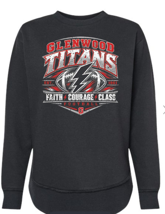 Faith, Courage, Class - Women's Fit Crewneck