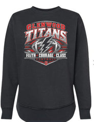 Faith, Courage, Class - Women's Fit Crewneck