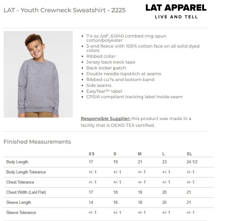 Distressed Crewneck Sweatshirt