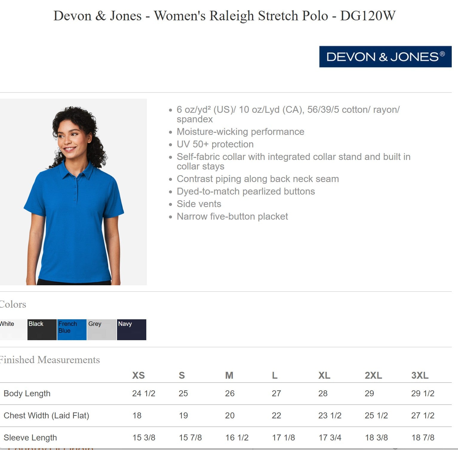 Women's Polo - Pocket logo image 6