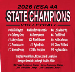 GMS Volleyball State Champions - Tshirt