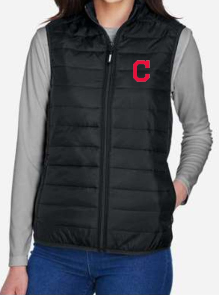 Women's Puffer  - Embroidered "C"