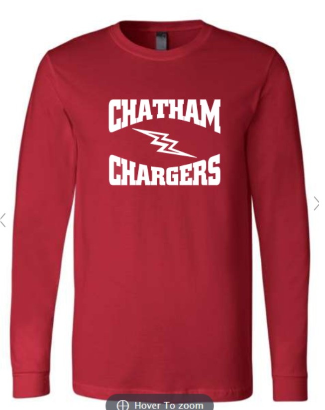 Chatham Chargers Logo Long Sleeve Tshirt image 0
