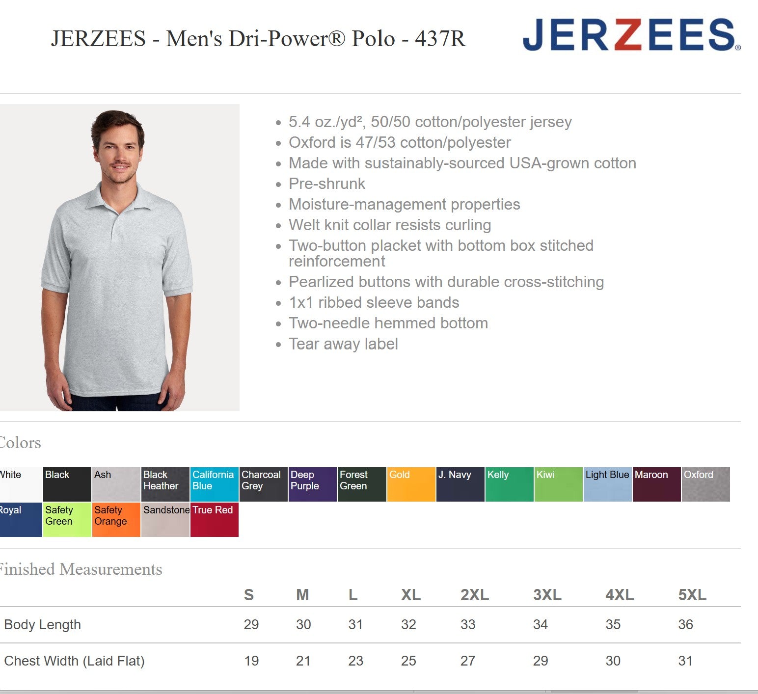 Men's Polo - Pocket logo image 7