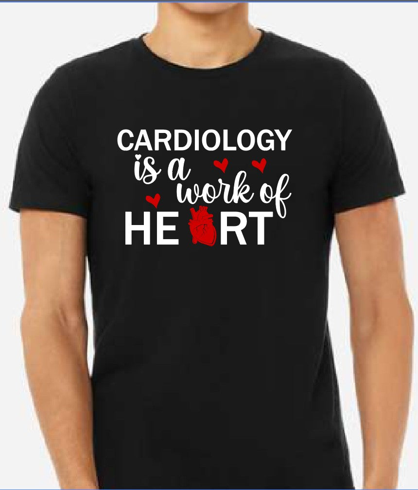 Cardiology - Black Work of Heart image 0