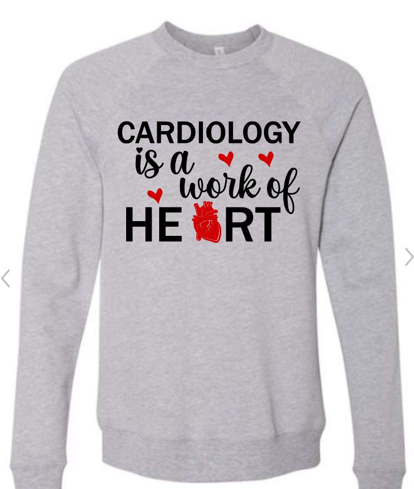 Cardiology - Grey Work of Heart image 0