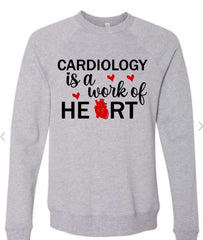 Cardiology - Grey Work of Heart image 0