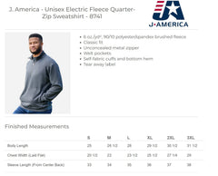 Quarter Zip Fleece Lined