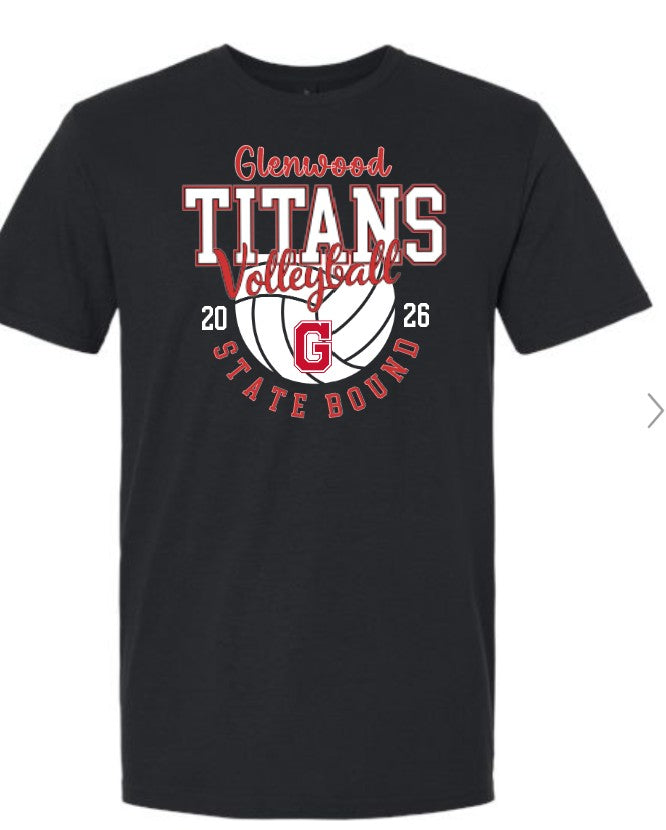 GMS 8th Grade Vball State Bound Tshirt